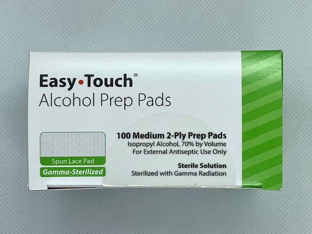 alcohol sterile prep pads