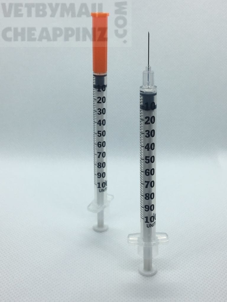 Easy Touch Insulin Syringes with Fixed Needle 5cc or 1cc