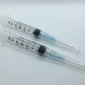 Syringe With Needle Medical 3Ml