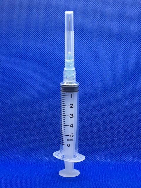 Sterile Packaging Syringe