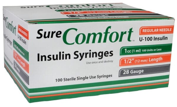 Sure Comfort Insulin Syringe