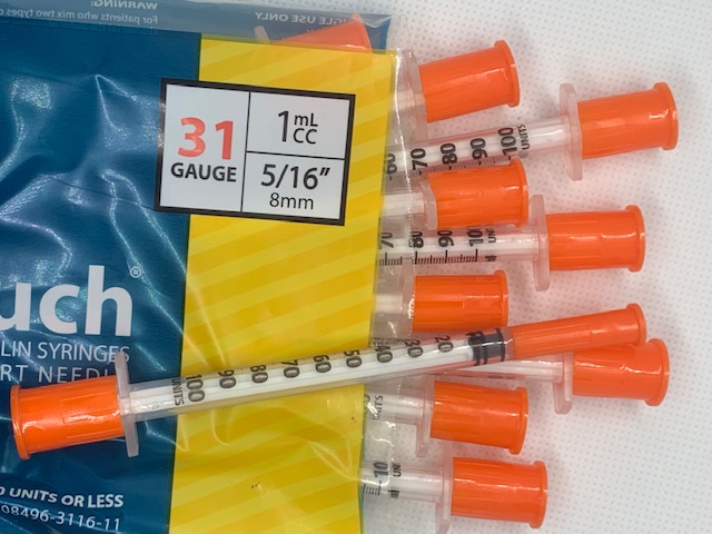  Easy Touch 25g 1 Inch Needle